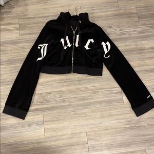 Juicy cropped hoodie